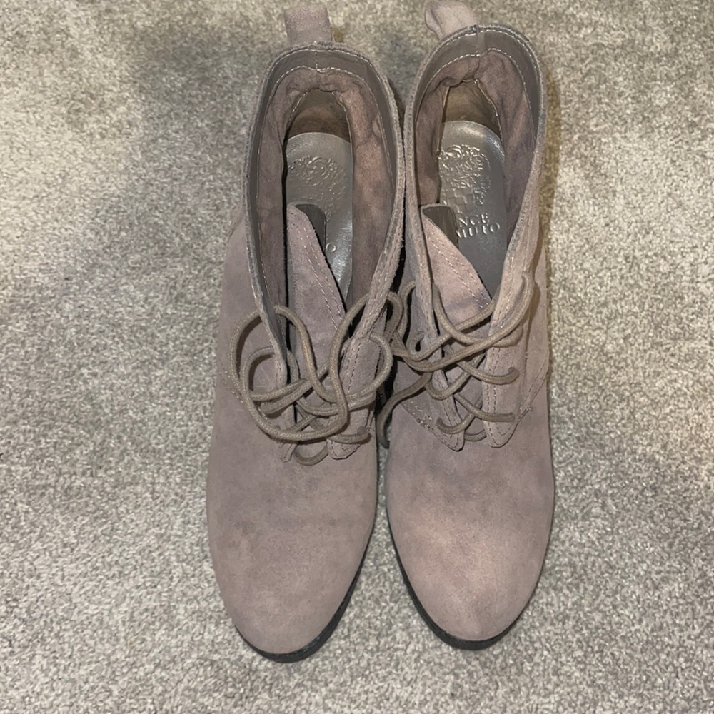 Size 9 Vince Camuto wedge booties
